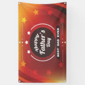 Banderoles fête des pères heureuse (Vertical)