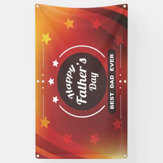 Banderoles fête des pères heureuse (Vertical)