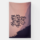 Banderoles fête des pères heureuse (Verticale)