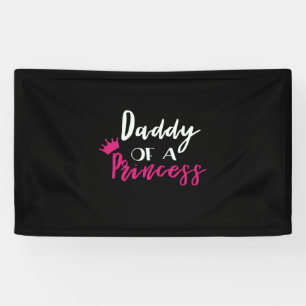Banderoles Fête des pères Papa D'Une Princesse