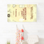 Banderoles Fête d'Halloween adorable et fantastique (En situation)