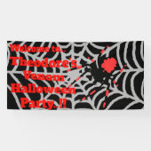 Banderoles Fête d'Halloween Enfants Venom (Horizontal)