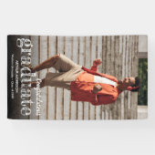 Banderoles Fête d'obtention d'un diplôme de photographie mode (Horizontal)