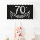 Banderoles Fête du 70e anniversaire (En situation)