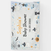 Banderoles Fête du Baby shower fantôme d'Halloween (Vertical)