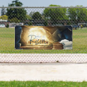 Banderoles Fête du dimanche de Pâques Tombeau vide du Christ (En situation)