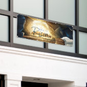 Banderoles Fête du dimanche de Pâques Tombeau vide du Christ (Bâtiment extérieur)