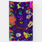 Banderoles Fête Fête Anniversaire Cinco De Mayo (Vertical)