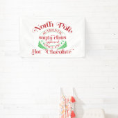 Banderoles fête Pôle Nord Chocolat chaud (Insitu)