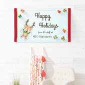 Banderoles Fêtes de Noël Neige Ange Reindeer (En situation)