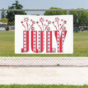 Banderoles Feuille d'érable canadienne juillet Bonne fête du 