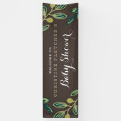 Banderoles Feuille rustique (Vertical)