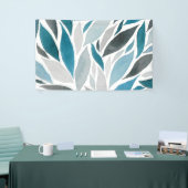 Banderoles feuilles d'arbre (Salon professionnel)