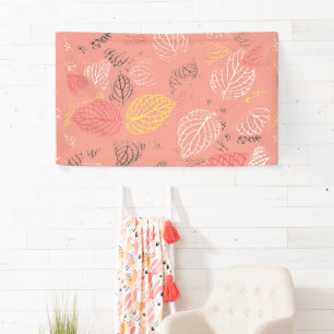 Banderoles Feuilles d'automne Motif 5