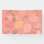 Banderoles Feuilles d'automne Motif 5 (Horizontal)