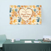 Banderoles Feuilles de l'érable Thanksgiving Brunch Dîner (Salon professionnel)