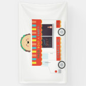 Banderoles Fiche d'anniversaire du camion TACO (Vertical)