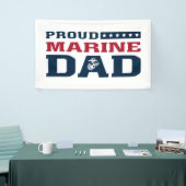 Banderoles Fier Marine Papa - Couleur (Salon professionnel)