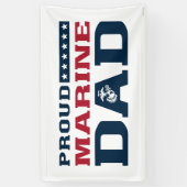 Banderoles Fier Marine Papa - Couleur (Vertical)