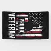 Banderoles Fière D'Être Un Vétérinaire De La Fête Des Anciens (Horizontal)