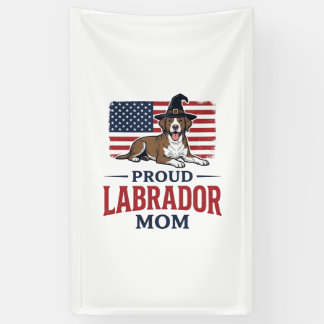 Banderoles Fière mère Labrador Patriote Chien Chemise Hallowe