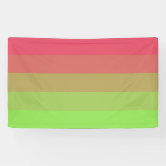 Banderoles Fierté Aroflux (Horizontal)