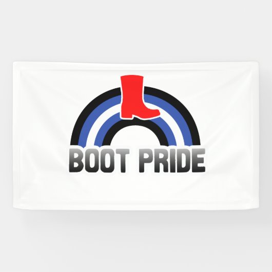 Banderoles Fierté des bottes (Horizontal)