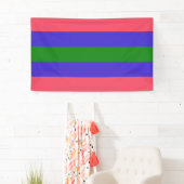 Banderoles Fierté trigender (En situation)