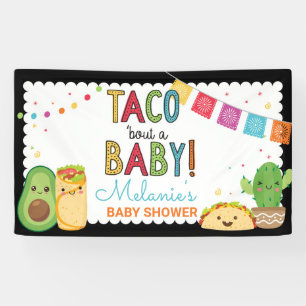 Banderoles Fiesta Taco Bout' Un Baby shower Mexicain Bébé