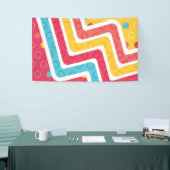 Banderoles Figures géométriques 4 (Salon professionnel)