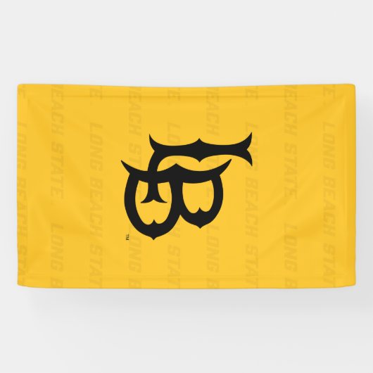 Banderoles Filigrane de Long Beach State (Horizontal)