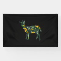 Fille de tournesol Chèvre florale Kid Hawaiian