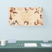 Banderoles Filles de Yoga (Salon professionnel)