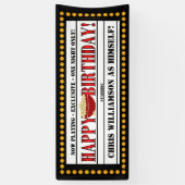 Banderoles Film Thème Anniversaire (Vertical)