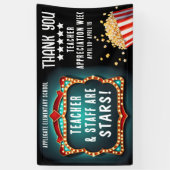 Banderoles Film Thème Professeur Appréciation Semaine Bannièr (Vertical)