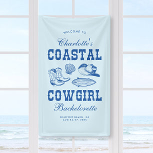 Banderoles Fin de semaine de bachelorette Coastal Cowgirl