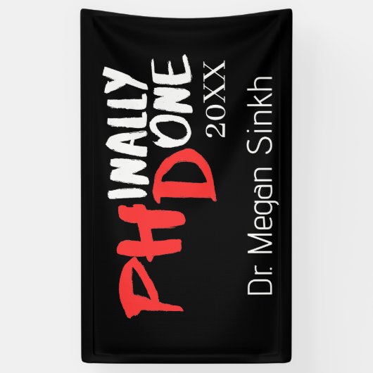 Banderoles Fini par la phase terminale - Conception de devis  (Vertical)