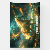 BANDEROLES FIRE HORSE - CHINESE ZODIAC -  (Verticale)