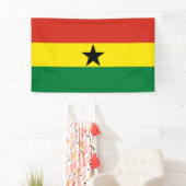 Banderoles Flag du Ghana (En situation)