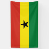 Banderoles Flag du Ghana (Vertical)