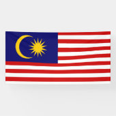 Banderoles Flag malaisien (Horizontal)