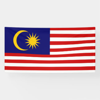 Banderoles Flag malaisien