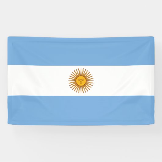 Banderoles Flag of Argentina (Horizontal)
