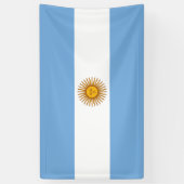 Banderoles Flag of Argentina (Vertical)