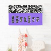 Banderoles Flammes de tatouage & cercles noirs + votre dos. & (En situation)