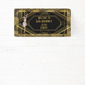 Banderoles Flapper des années 20 Années 20 Grande Gatsby 1920 (Insitu)
