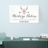 Banderoles Flèche à la mode de crâne rustique de Bohème (Salon professionnel)