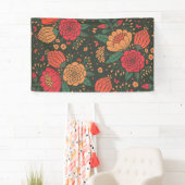 Banderoles fleur (En situation)