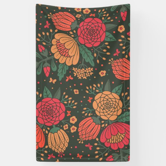 Banderoles fleur (Vertical)