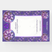 Banderoles Fleur dans le désert (Horizontal)